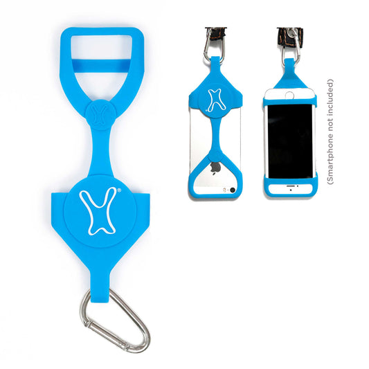 A PhoneHug® | Blue Cyan | Phone harness - PhoneHug®