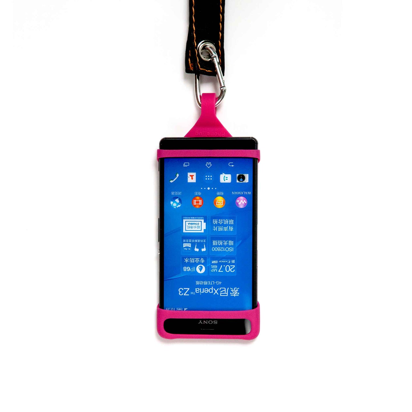 A PhoneHug® | Hot Pink | Phone harness - PhoneHug®