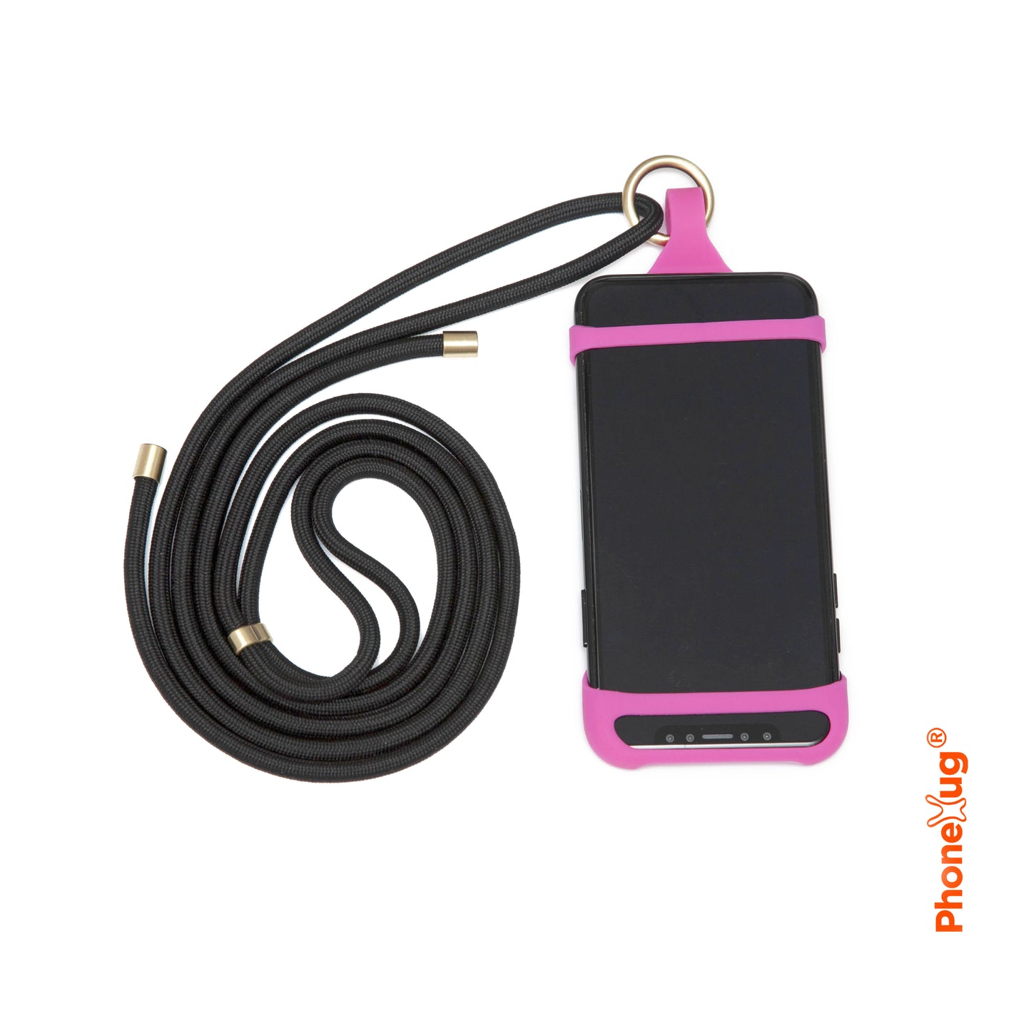 A PhoneHug® | Neon Pink | Phone harness - PhoneHug®