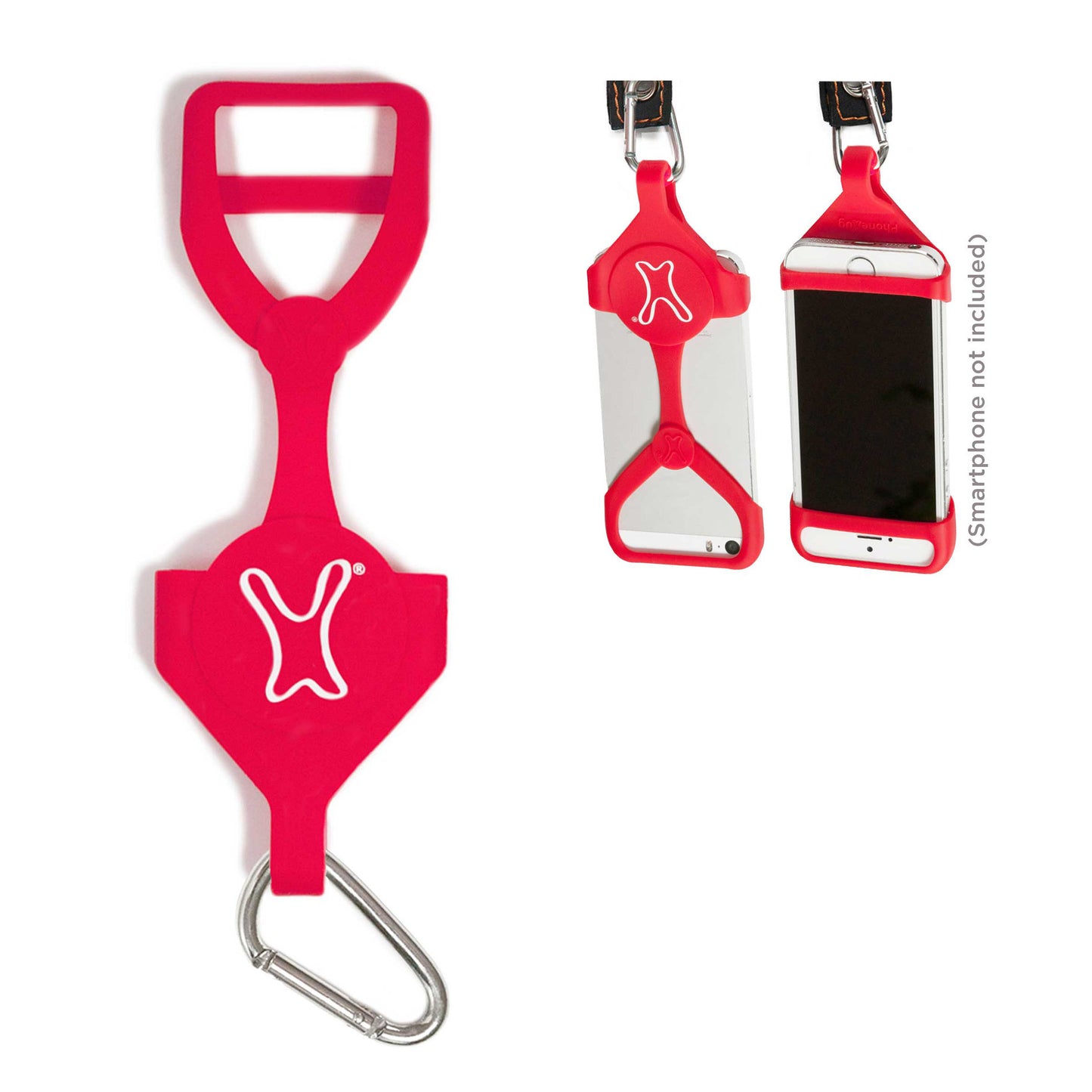 A PhoneHug | Red | Phone harness - PhoneHug®