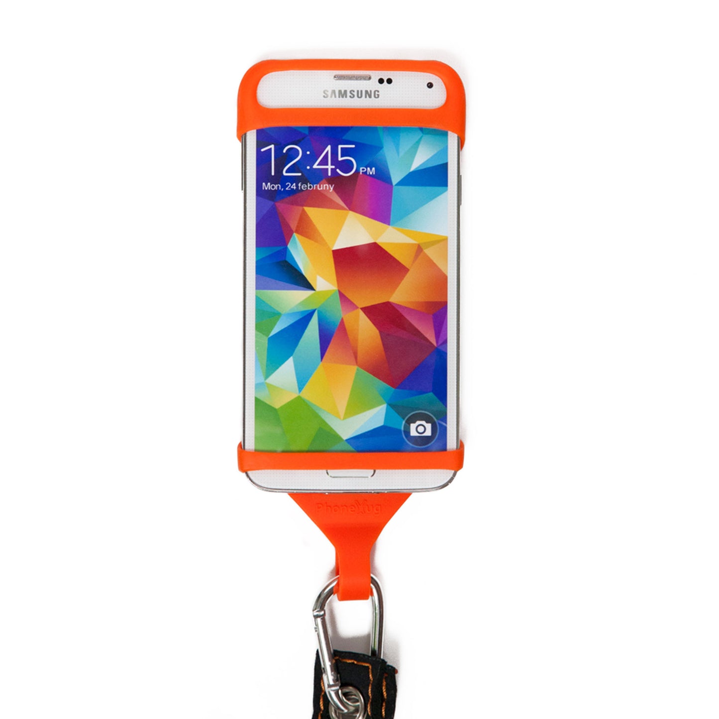 A PhoneHug® | Orange | Phone harness - PhoneHug®