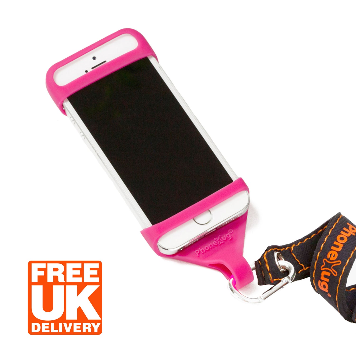 A PhoneHug® | Hot Pink | Phone harness - PhoneHug®