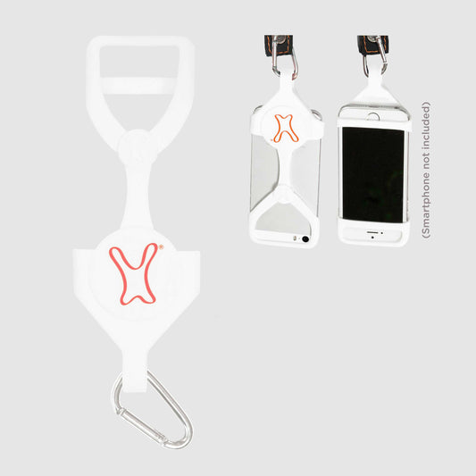 A PhoneHug | White | Phone harness - PhoneHug®